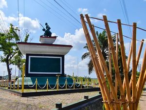 Tugu Kemit Simbol Perjuangan Warga Kebumen Pertahankan Tapal Batas