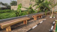 Akses dan Fasilitas Kolam Retensi Derwati