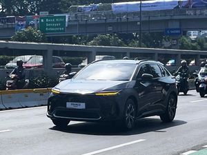 68 unit Toyota bZ4X Antar-Jemput Tamu VVIP di Acara Pelantikan Prabowo-Gibran