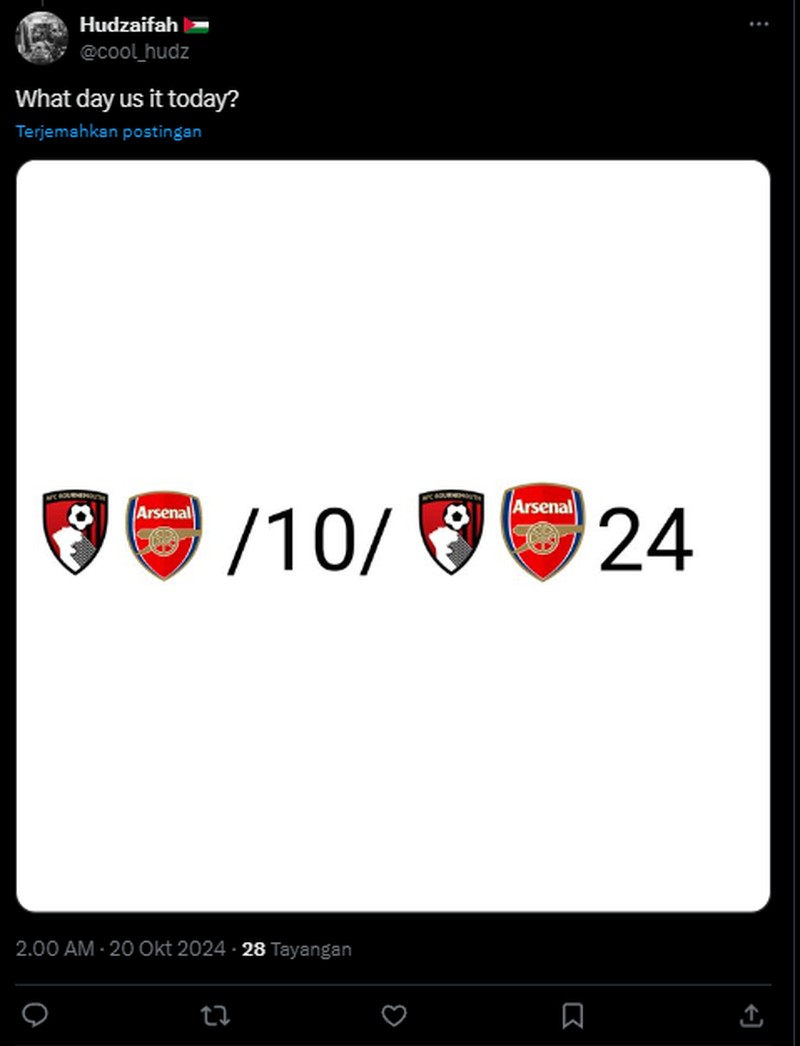 Bournemouth berhasil mengalahkan 10 pemain Arsenal 2-0. Satu pemain The Gunners yang dapat kartu merah adalah William Saliba. Berikut deretan meme kekalahannya.