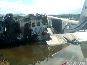 Pesawat SAM Air Diduga Jatuh di Gorontalo