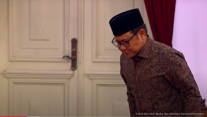 Cak Imin ditunjuk Prabowo menjadi Menko Pemberdayaan Masyarakat. (YouTube Sekretariat Presiden)