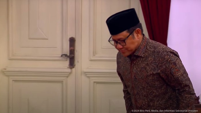 Cak Imin ditunjuk Prabowo menjadi Menko Pemberdayaan Masyarakat. (YouTube Sekretariat Presiden)