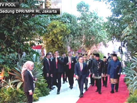 Dekorasi Pelantikan Presiden Hasil Karya Didit Hediprasetyo