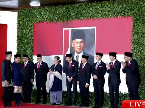 Dekorasi Pelantikan Presiden Hasil Karya Didit Hediprasetyo