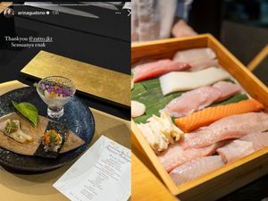Erina Gudono Makan Omakase, Bolehkah Konsumsi Ikan Mentah Usai Melahirkan?