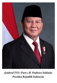 Foto Resmi Presiden Prabowo Subianto Dan Wapres Gibran Rakabuming Raka