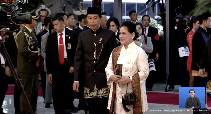 Gaya Terakhir Iriana Joko Widodo Sebagai Ibu Negara
