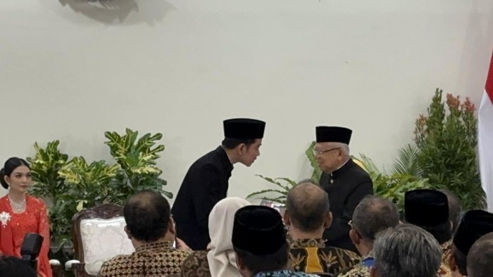 Gibran dan Maruf Amin (Isal/detikcom)