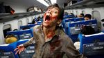Horor! Saat Para Zombie Membajak Kereta Cepat Jepang Shinkansen
