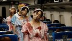 Horor! Saat Para Zombie Membajak Kereta Cepat Jepang Shinkansen