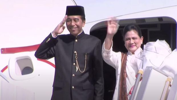 Jokowi dan Iriana (dok. YouTube Setpres)