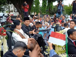Fakta-fakta Penyambutan Jokowi Saat Pulang ke Solo