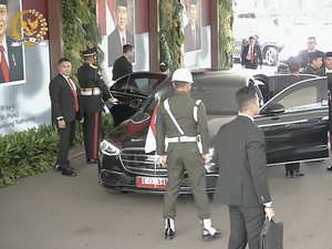 Jokowi Tiba di Pelantikan Presiden, Ini Mobil yang Digunakan