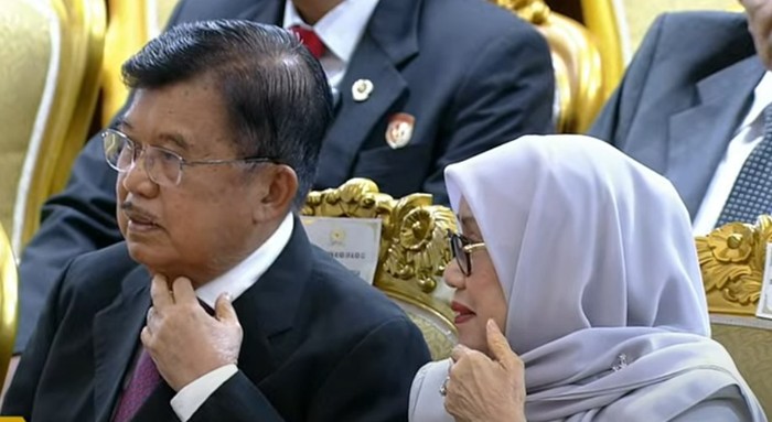 Jusuf Kalla dan istri (dok. YouTube MPR)