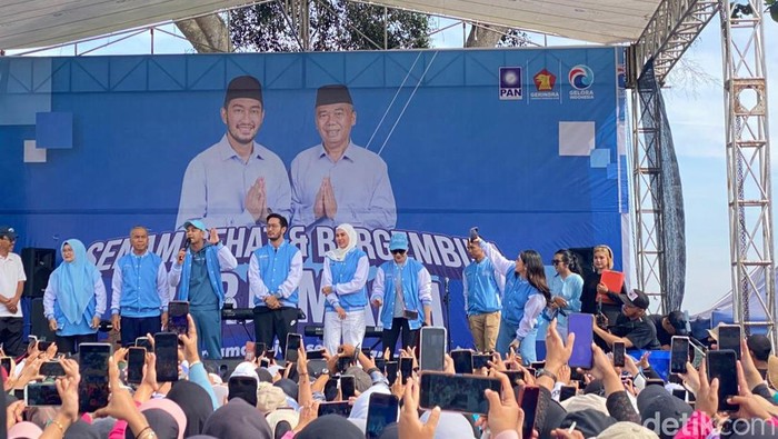 Kampanye Paslon Jeje-Asep Ismail di Bandung Barat