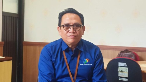 Kepala BPS Kabupaten Karangasem I Ketut Mondai (Foto: I Wayan Selamat Juniasa/detikBali)