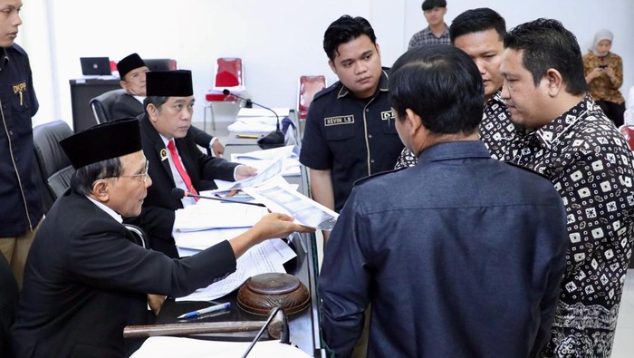 KPU OKU Selatan diperiksa DKPP karena diduga meloloskan Caleg jadi Anggota PPS.
