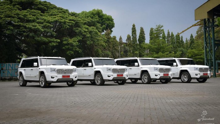 Maung Garuda buatan PT Pindad yang antarkan Presiden Prabowo ke Istana Negara