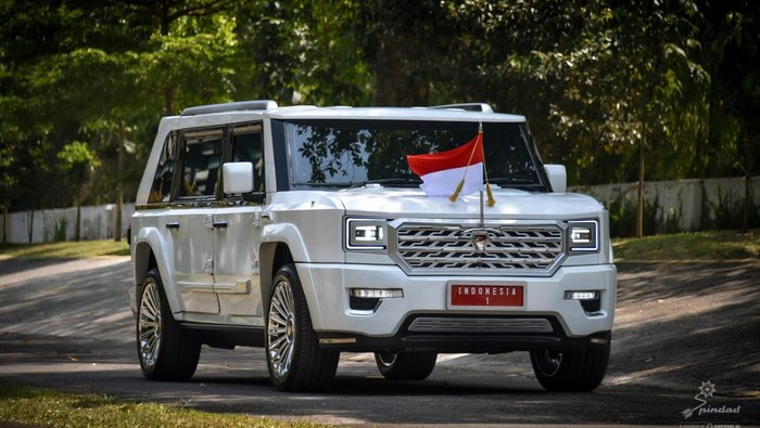Maung Garuda buatan PT Pindad yang antarkan Presiden Prabowo ke Istana Negara Maung Garuda buatan PT Pindad yang antarkan Presiden Prabowo ke Istana Negara