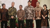 Besok Senin (21/10/2024) seluruhnya akan dilantik di Istana Negara, Jakarta.