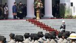 Momen Upacara Lepas Sambut Jokowi ke Prabowo di Istana Merdeka