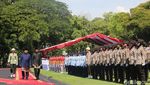 Momen Upacara Lepas Sambut Jokowi ke Prabowo di Istana Merdeka