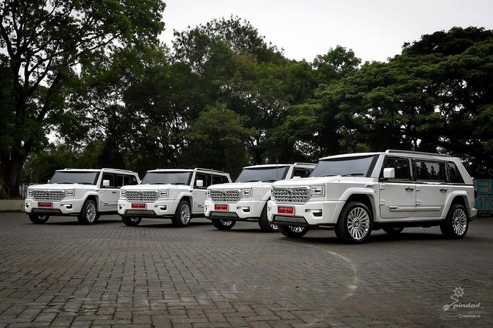 MV3 Garuda kendaraan Presiden Subianto dan Wakil Presiden RI terpilih Prabowo-Gibran