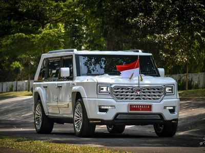 Maung Garuda, Mobil Buatan Pindad yang Ditumpangi Presiden Prabowo