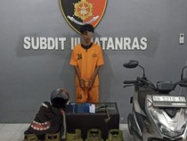 Demi Cicilan Kredit Motor, Pria di Pangkalpinang Bobol Konter Hp-Toko Sembako