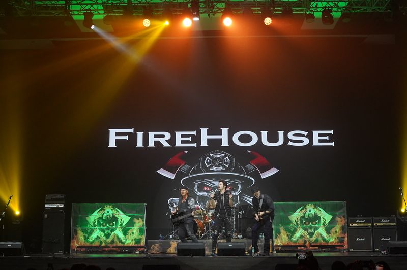 Konser FireHouse Live in Indonesia digelar di Jakarta, Jumat, 18 Oktober 2024 di The Kasablanka Hall.