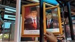Pedagang Pigura Raup Berkah dari Pelantikan Prabowo-Gibran