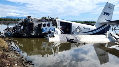 Pesawat SAM Air Jatuh di Gorontalo, Seluruh Penumpang Tewas