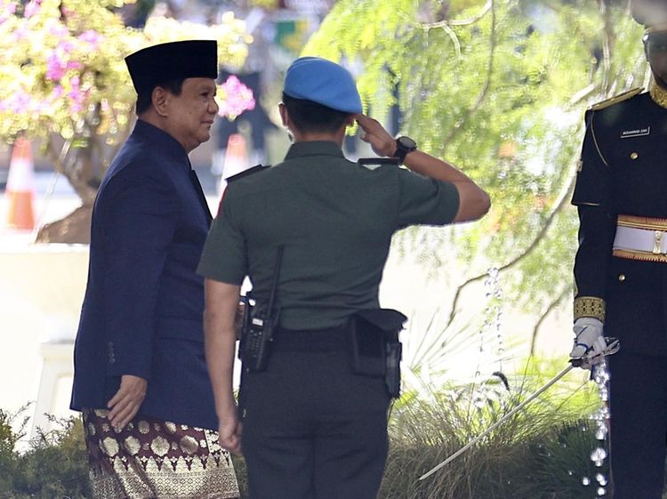 Potret Prabowo-Gibran Tiba di MPR Jelang Pelantikan