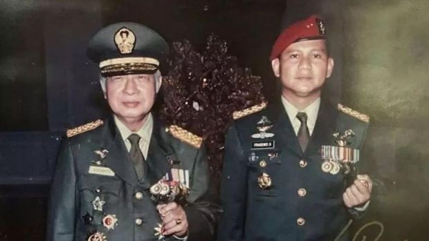 Prabowo mengunggah foto bersama Presiden RI di Instagram pribadinya. (Instagram @prabowo)