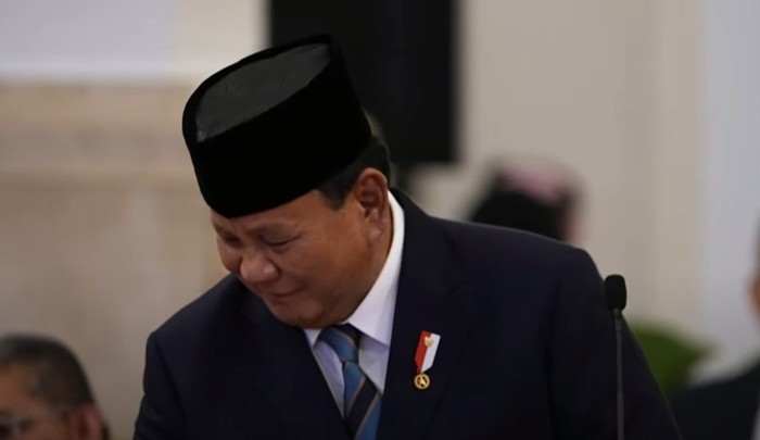 Prabowo Subianto (dok. YouTube Setpres)