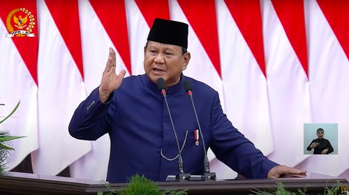Presiden Prabowo Subianto (YouTube MPR RI)