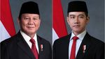 Sah! Ini Foto Resmi Kenegaraan Presiden Prabowo-Wapres Gibran