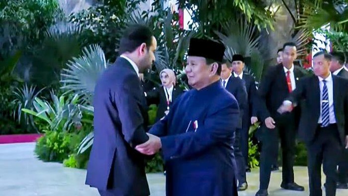 Sekjen MHM bersama Presiden Prabowo Subianto