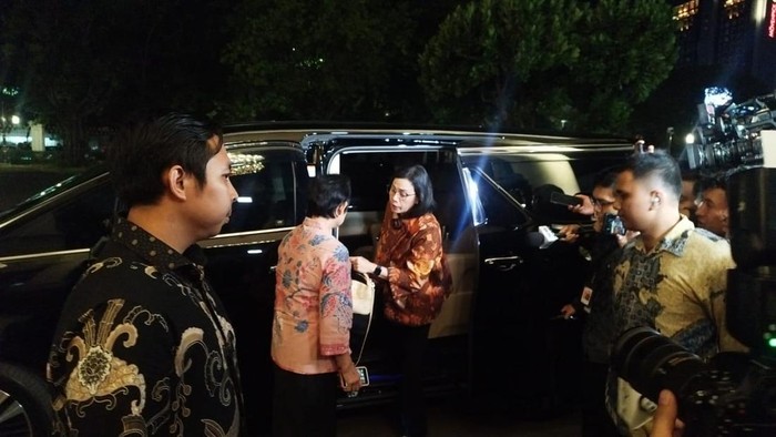 Sri Mulyani Indrawati ke Istana