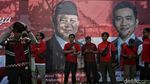 Suasana di Bundaran HI Jelang Pelantikan Prabowo-Gibran