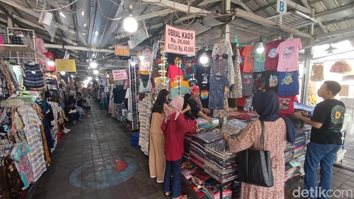 Kondisi Teras Malioboro terkini, Minggu (20/10/2204).