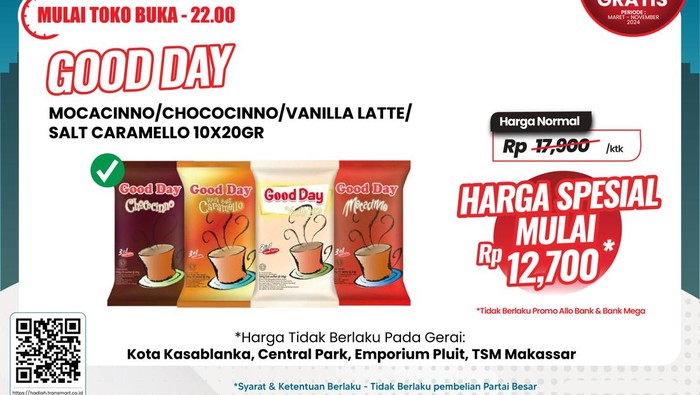 Transmart full day sale