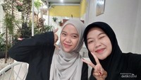 Selfie saat mengunjungi RR Resto Margahayu.