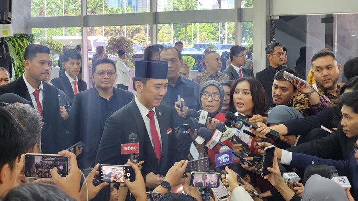 Wakil Ketua MPR RI Edhie Baskoro Yudhoyono (Ibas) (Adrial Akbar/detikcom)