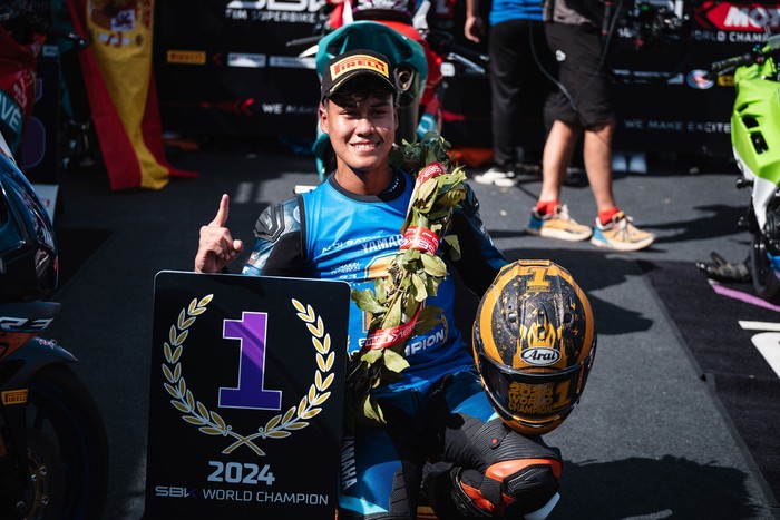 Aldi Satya Mahendra Juara Dunia WSSP300