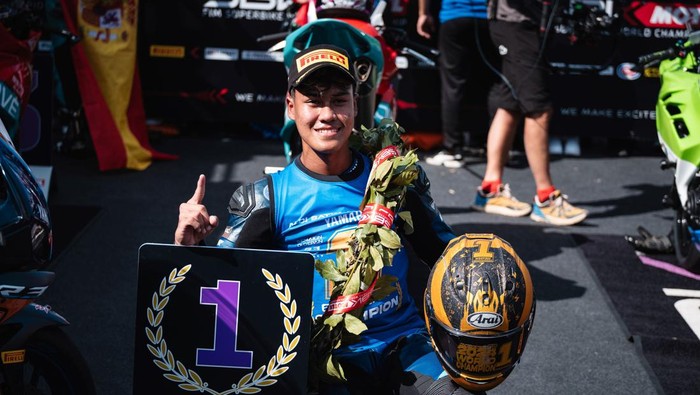 Aldi Satya Mahendra Juara Dunia WSSP300
