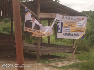 Perusakan Atribut Kampanye Marak di Aceh Tamiang