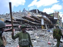 Bruk! Apartemen di Nairobi Kenya Roboh