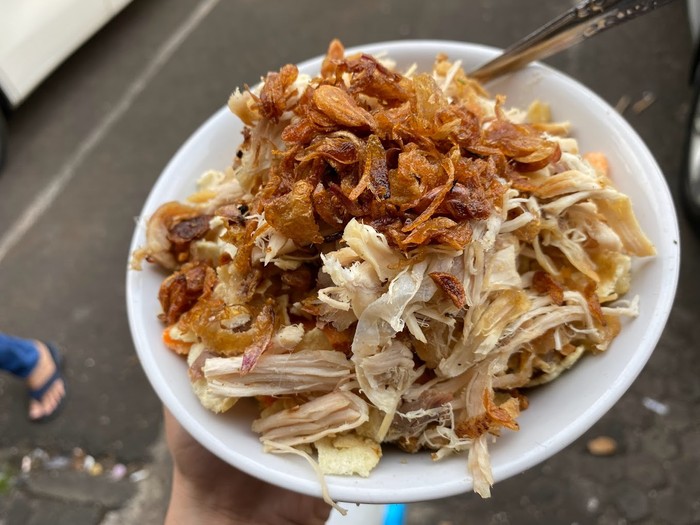 Bubur ayam kaki lima